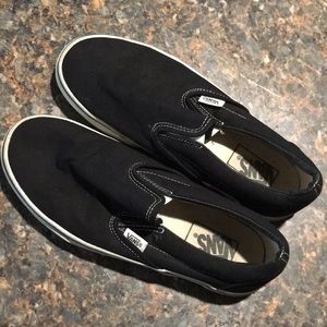 Vans slip on.